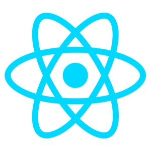 This is a simple logo of react js